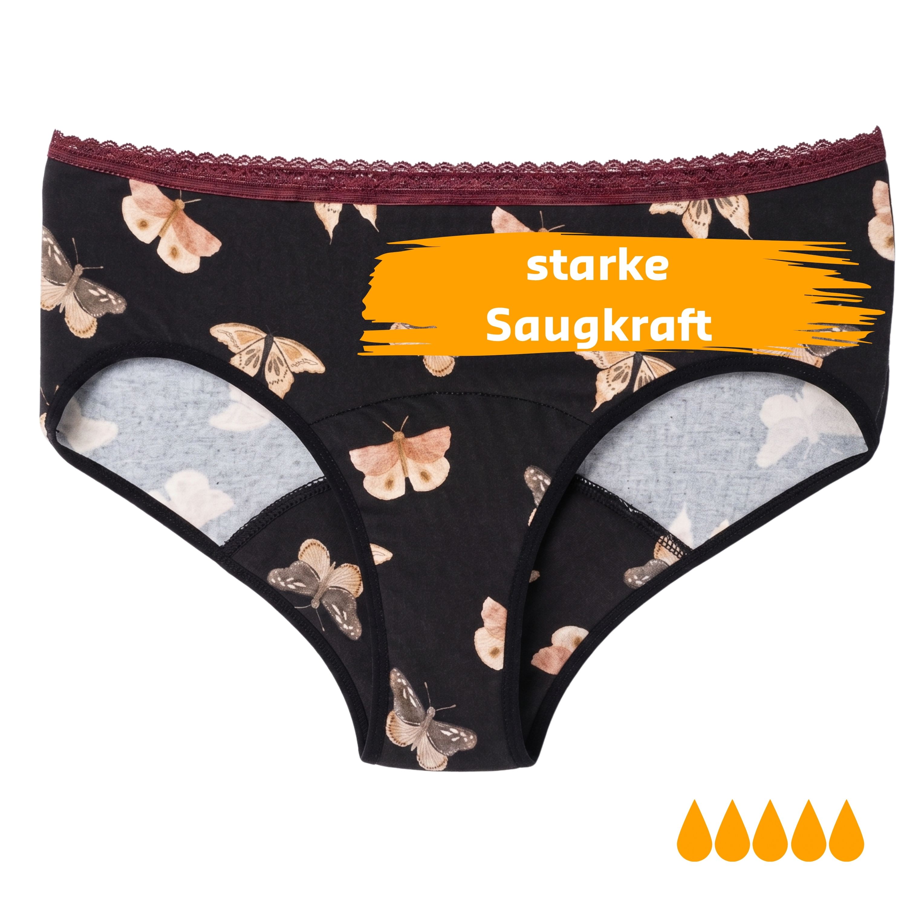 Inkontinenzslip Nori stark (Bio-Baumwolle)
